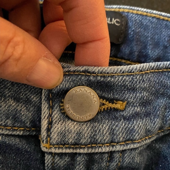 High Rise Straight 5 Pocket Jeans Size 28 - Picture 8 of 10